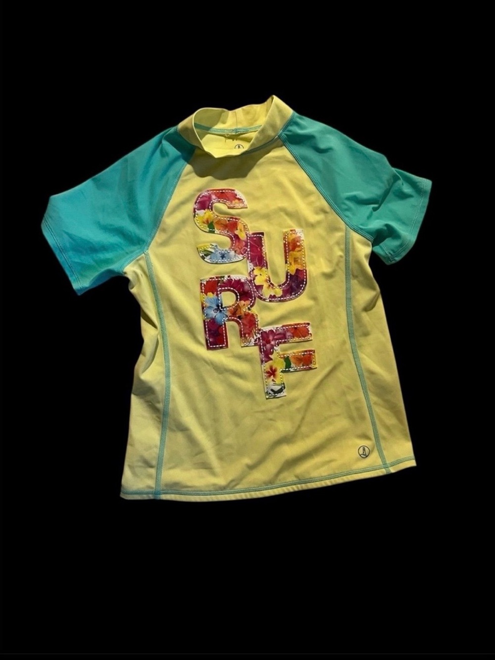 Lands End Rash Guard Swim Shirt